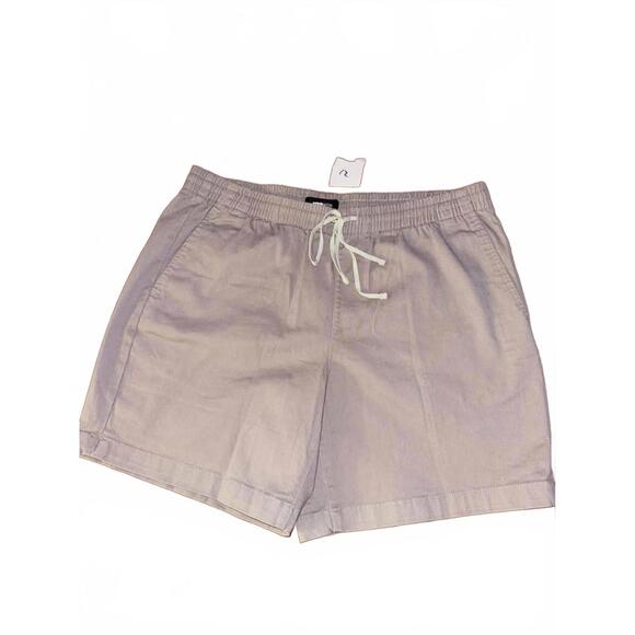 Fashion Nova Other - NOVAMEN Men's Gray Drawstring Elastic Waist Shorts L